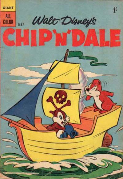 Walt Disney's Giant Comics [G Series] (WG Publications, 1951 series) #87 — Walt Disney's Chip 'n' Dale (1957)