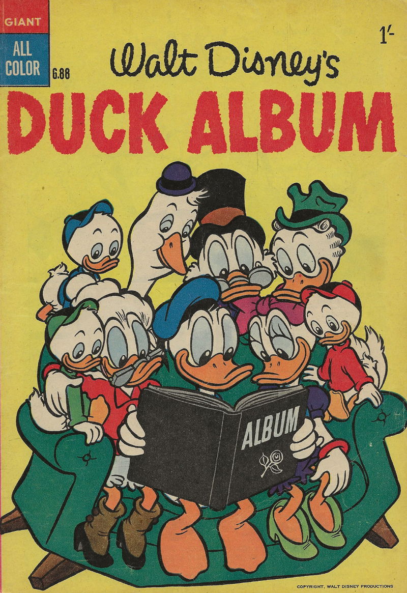 Walt Disney's Giant Comics [G Series] (WG Publications, 1951 series) #88 — Walt Disney's Duck Album (1957)