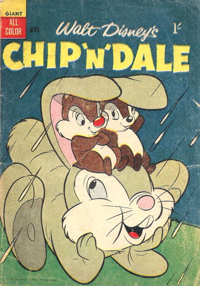 Walt Disney's Giant Comics [G Series] (WG Publications, 1951 series) #93 — Walt Disney's Chip 'n' Dale 1957