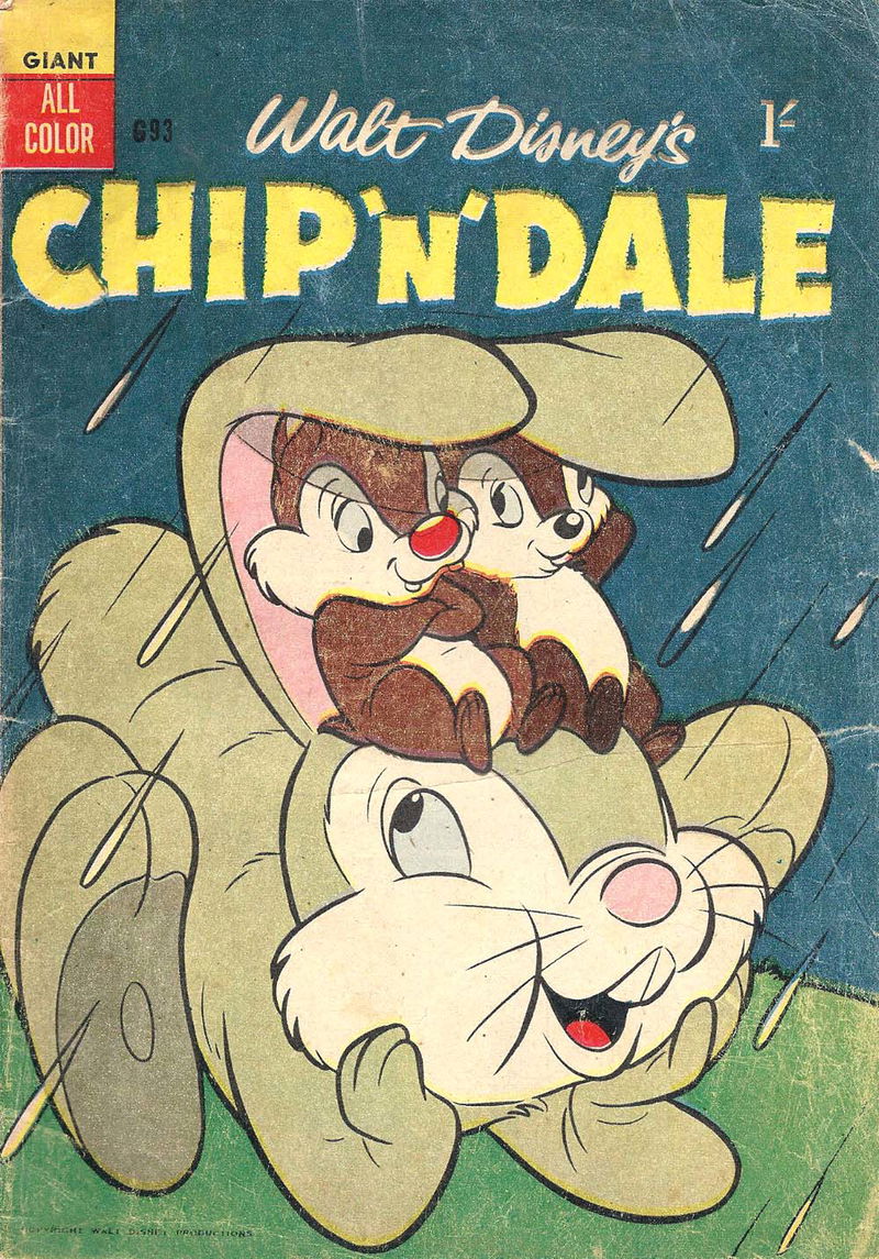 Walt Disney's Giant Comics [G Series] (WG Publications, 1951 series) #93 — Walt Disney's Chip 'n' Dale (1957)
