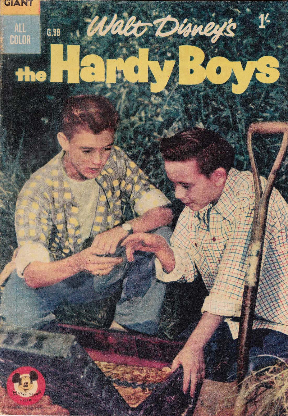 Walt Disney's Giant Comics [G Series] (WG Publications, 1951 series) #G.99 — Walt Disney's The Hardy Boys (1958)
