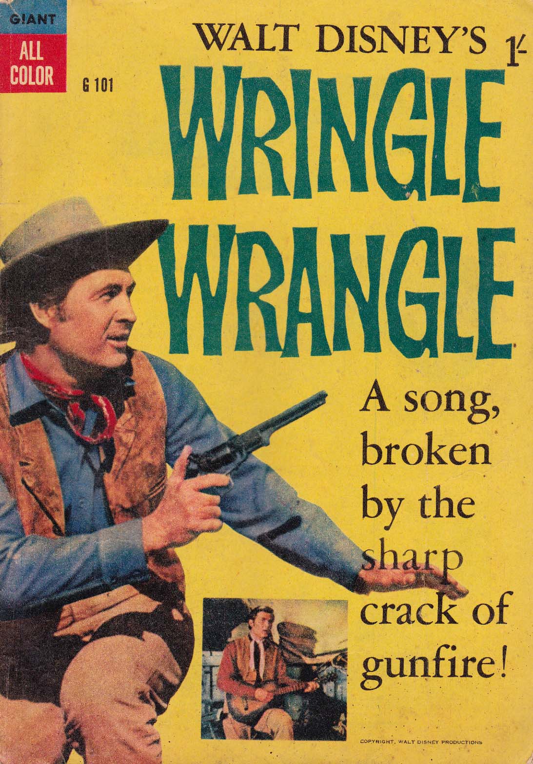 Walt Disney's Giant Comics [G Series] (WG Publications, 1951 series) #G101 — Walt Disney's Wringle Wrangle (1958)