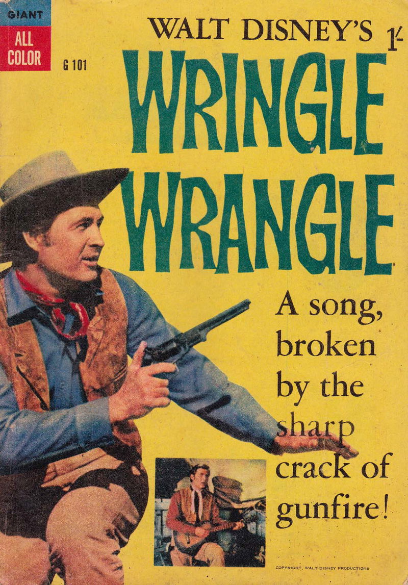 Walt Disney's Giant Comics [G Series] (WG Publications, 1951 series) #G101 — Walt Disney's Wringle Wrangle (1958)