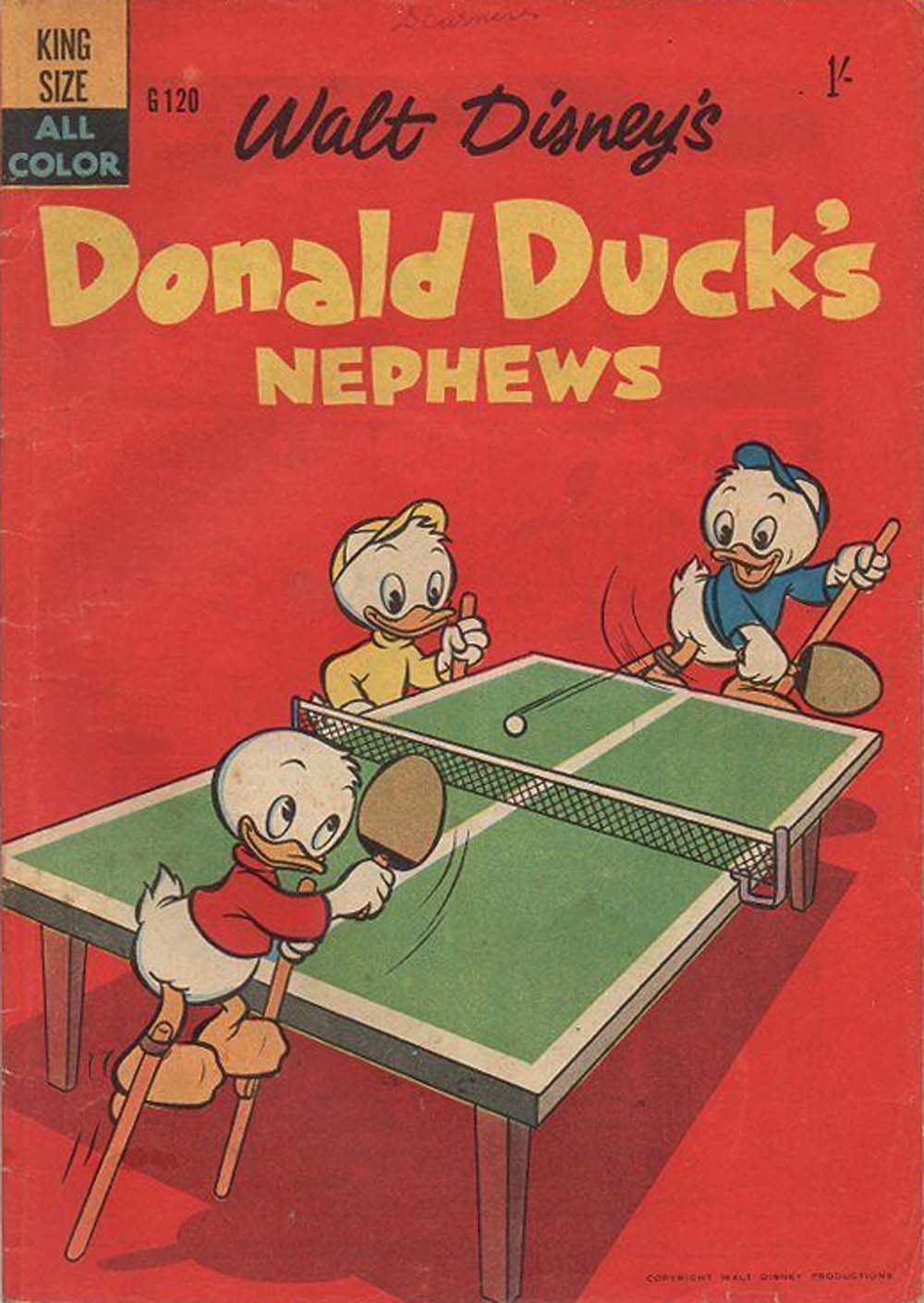 Walt Disney's Giant Comics [G Series] (WG Publications, 1951 series) #120 — Walt Disney's Donald Duck's Nephews (1958)