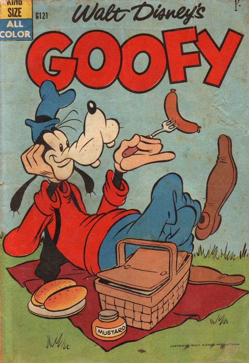 Walt Disney's Giant Comics [G Series] (WG Publications, 1951 series) #121 — Walt Disney's Goofy (1958)