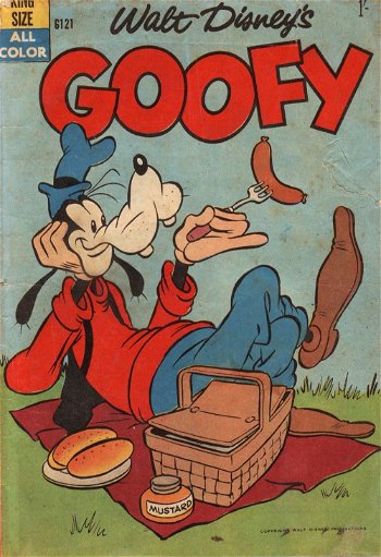 Walt Disney's Giant Comics [G Series] (WG Publications, 1951 series) #121 (1958) —Walt Disney's Goofy