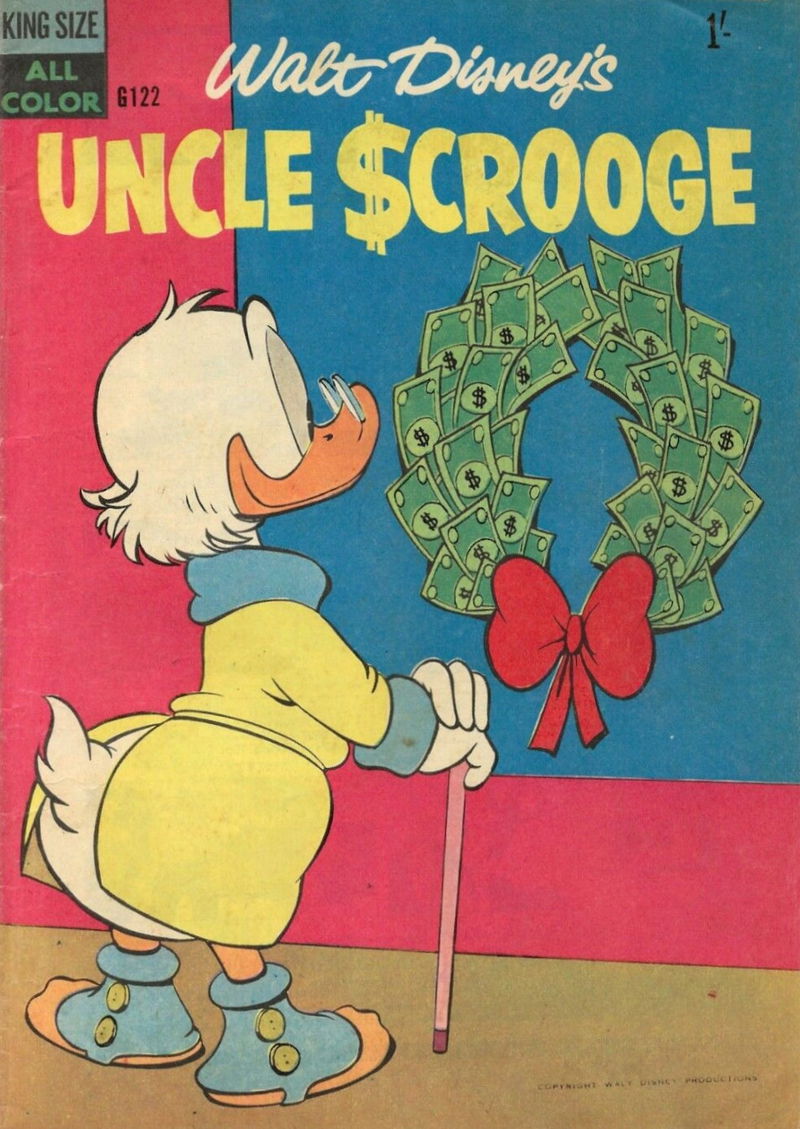 Walt Disney's Giant Comics [G Series] (WG Publications, 1951 series) #G.122 — Walt Disney's Uncle Scrooge (1958)