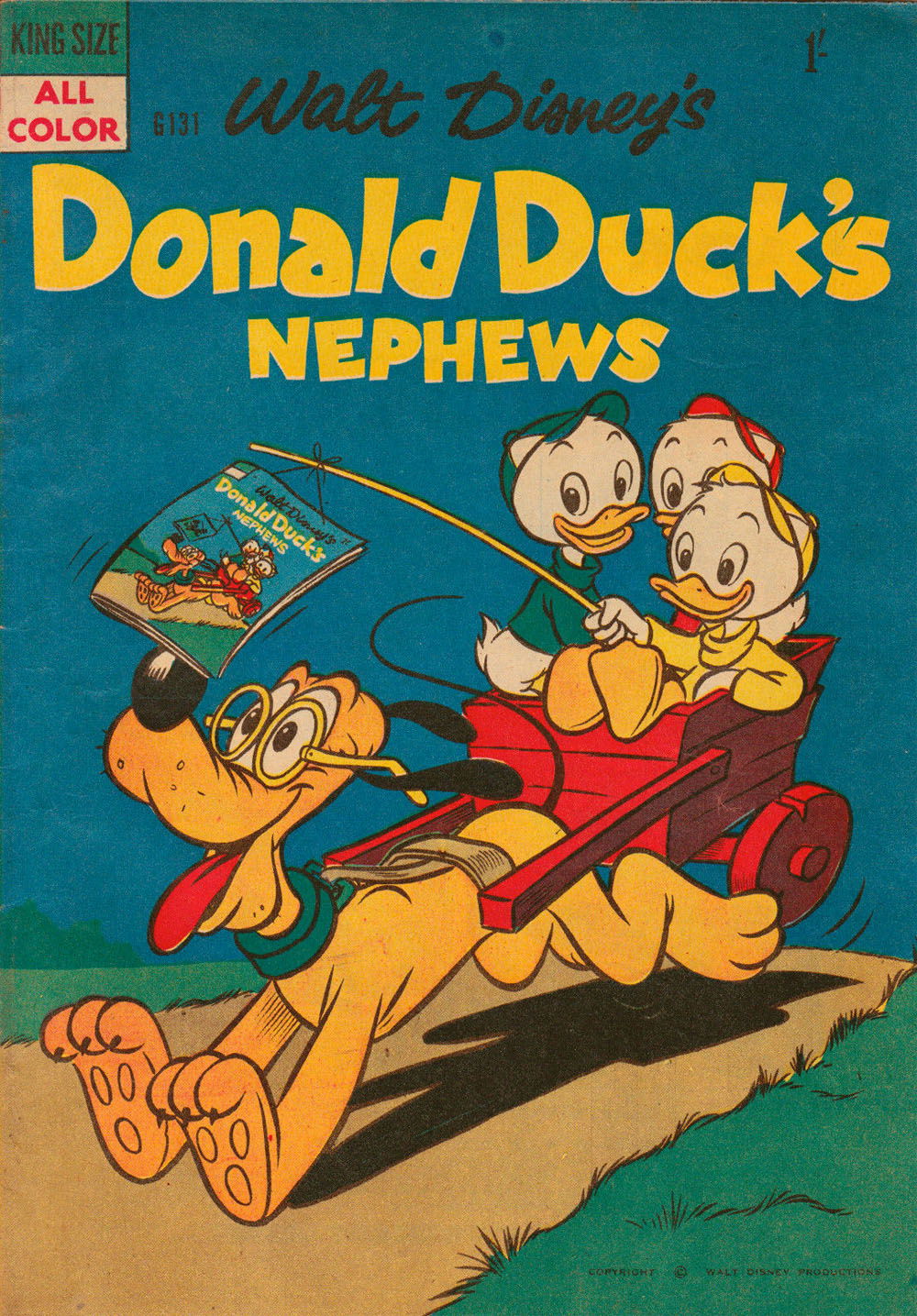 Walt Disney's Giant Comics [G Series] (WG Publications, 1951 series) #131 — Walt Disney's Donald Duck's Nephews (1959)