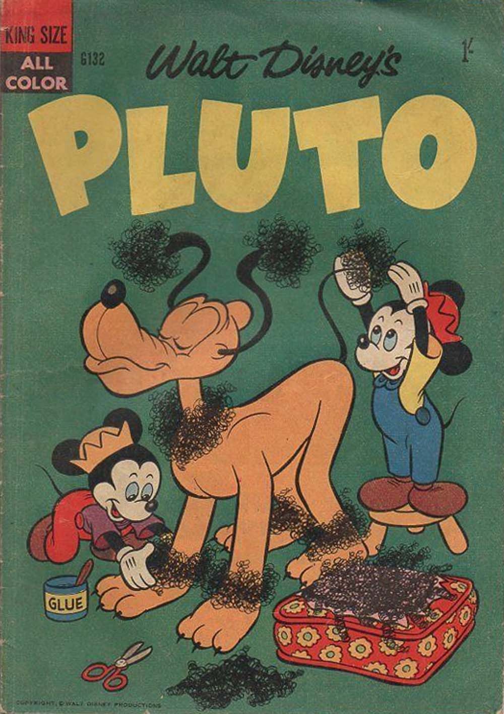 Walt Disney's Giant Comics [G Series] (WG Publications, 1951 series) #G132 — Walt Disney's Pluto (1959)