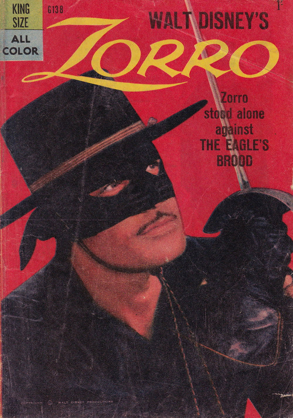 Walt Disney's Giant Comics [G Series] (WG Publications, 1951 series) #138 — Walt Disney's Zorro (1959)
