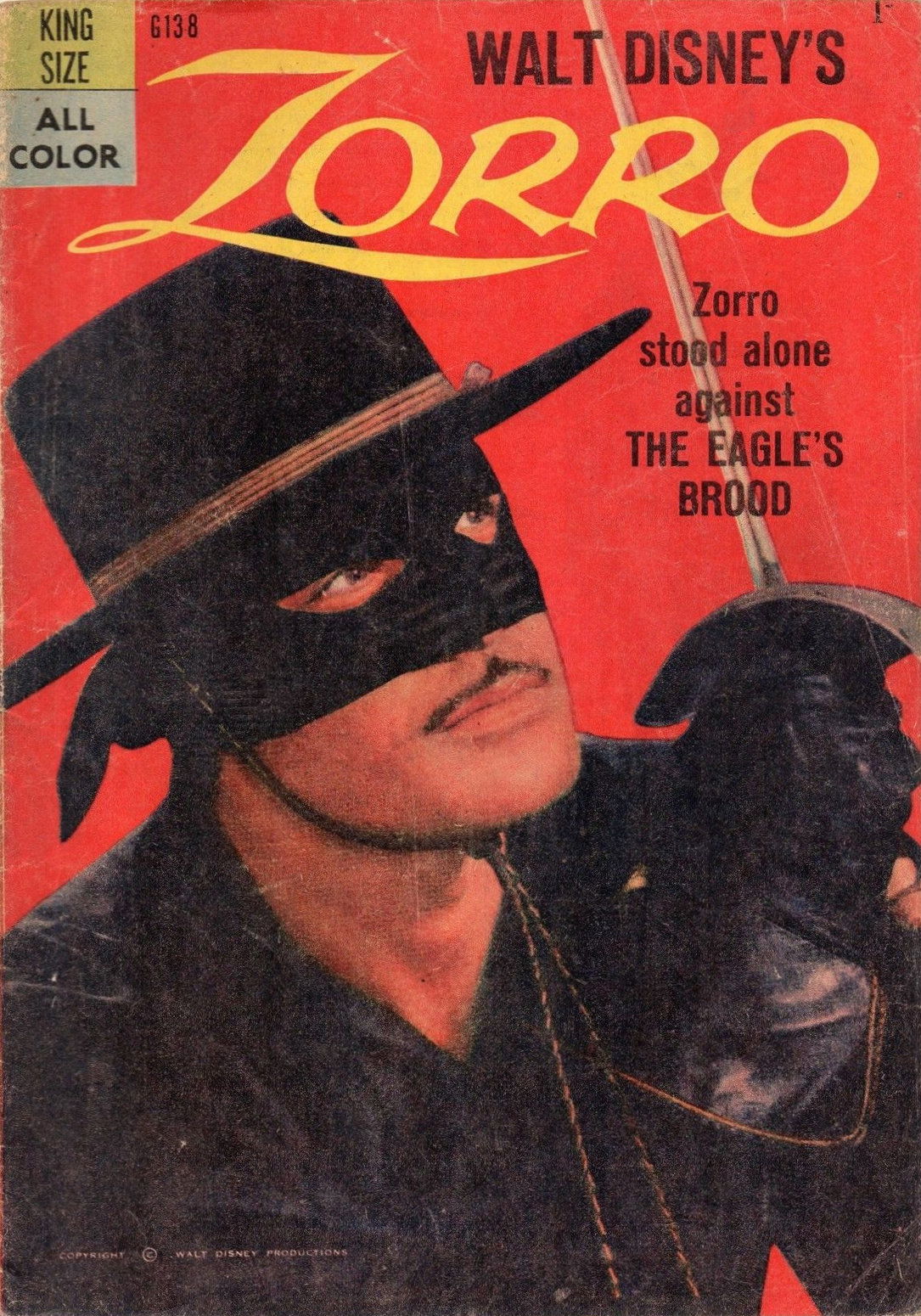 Walt Disney's Giant Comics [G Series] (WG Publications, 1951 series) #G139 — Walt Disney's Zorro ([1959])