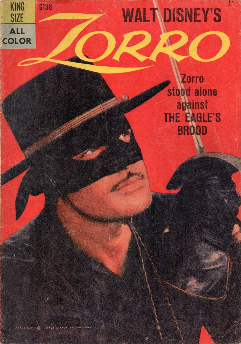 Walt Disney's Giant Comics [G Series] (WG Publications, 1951 series) #G139 — Walt Disney's Zorro ([1959])