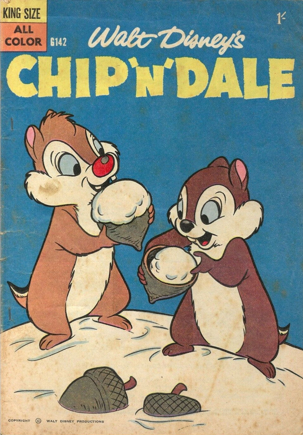 Walt Disney's Giant Comics [G Series] (WG Publications, 1951 series) #G142 — Walt Disney's Chip 'n' Dale ([1959?])