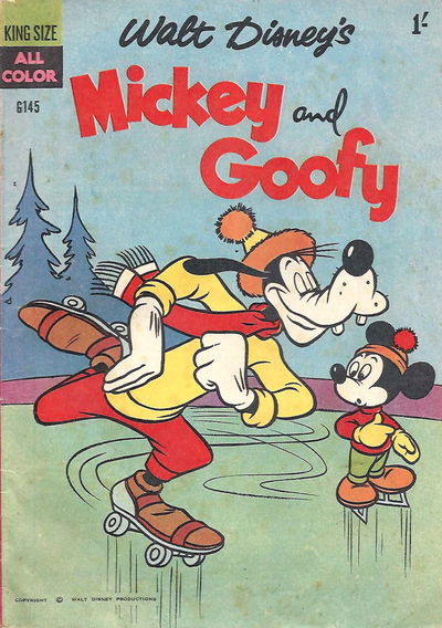 Walt Disney's Giant Comics [G Series] (WG Publications, 1951 series) #G145 — Walt Disney's Mickey and Goofy 1959