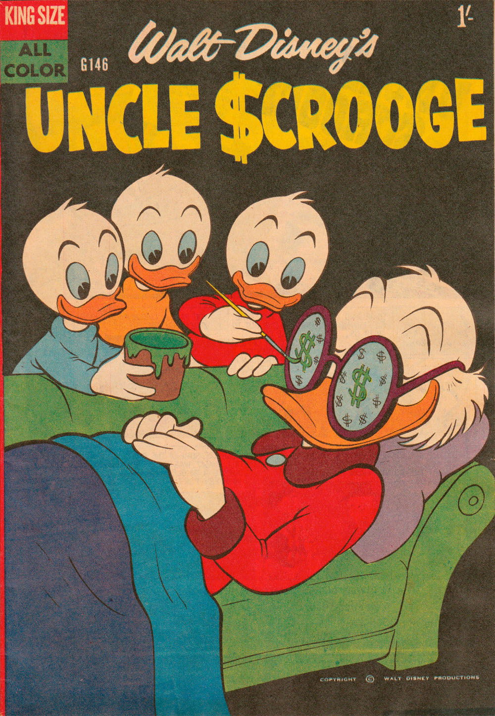 Walt Disney's Giant Comics [G Series] (WG Publications, 1951 series) #G.146 — Walt Disney's Uncle Scrooge (1959)