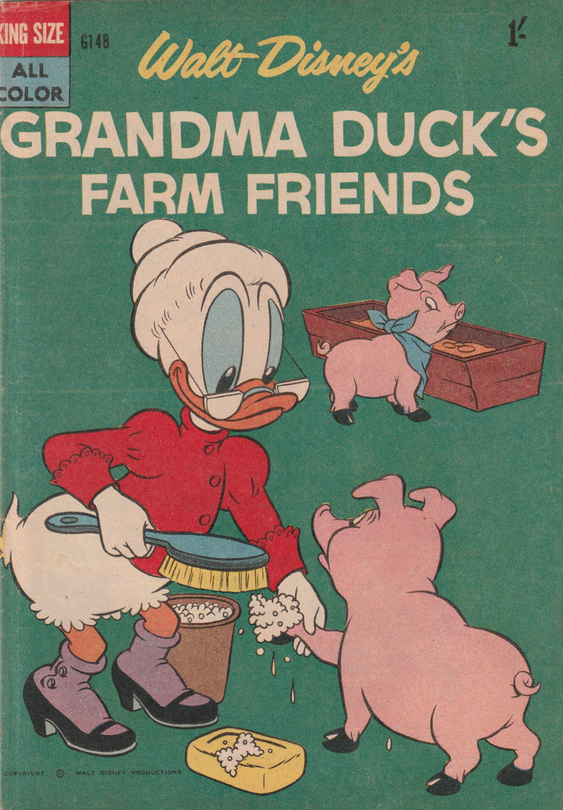 Walt Disney's Giant Comics [G Series] (WG Publications, 1951 series) #G148 — Walt Disney's Grandma Duck's Farm Friends ([1959?])