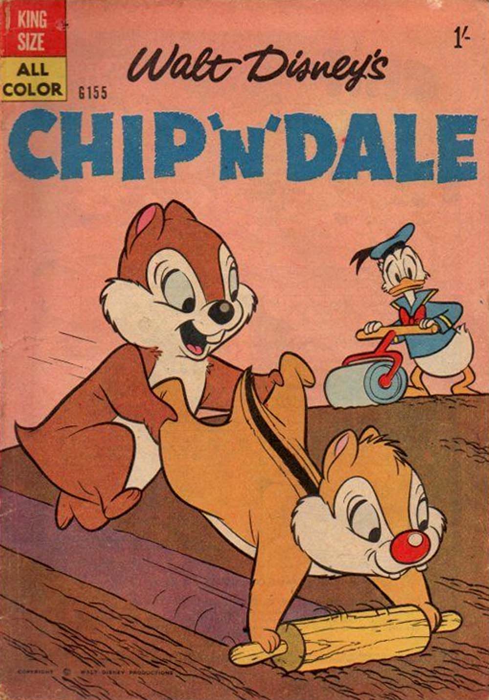 Walt Disney's Giant Comics [G Series] (WG Publications, 1951 series) #G155 — Walt Disney's Chip 'n' Dale (1959)