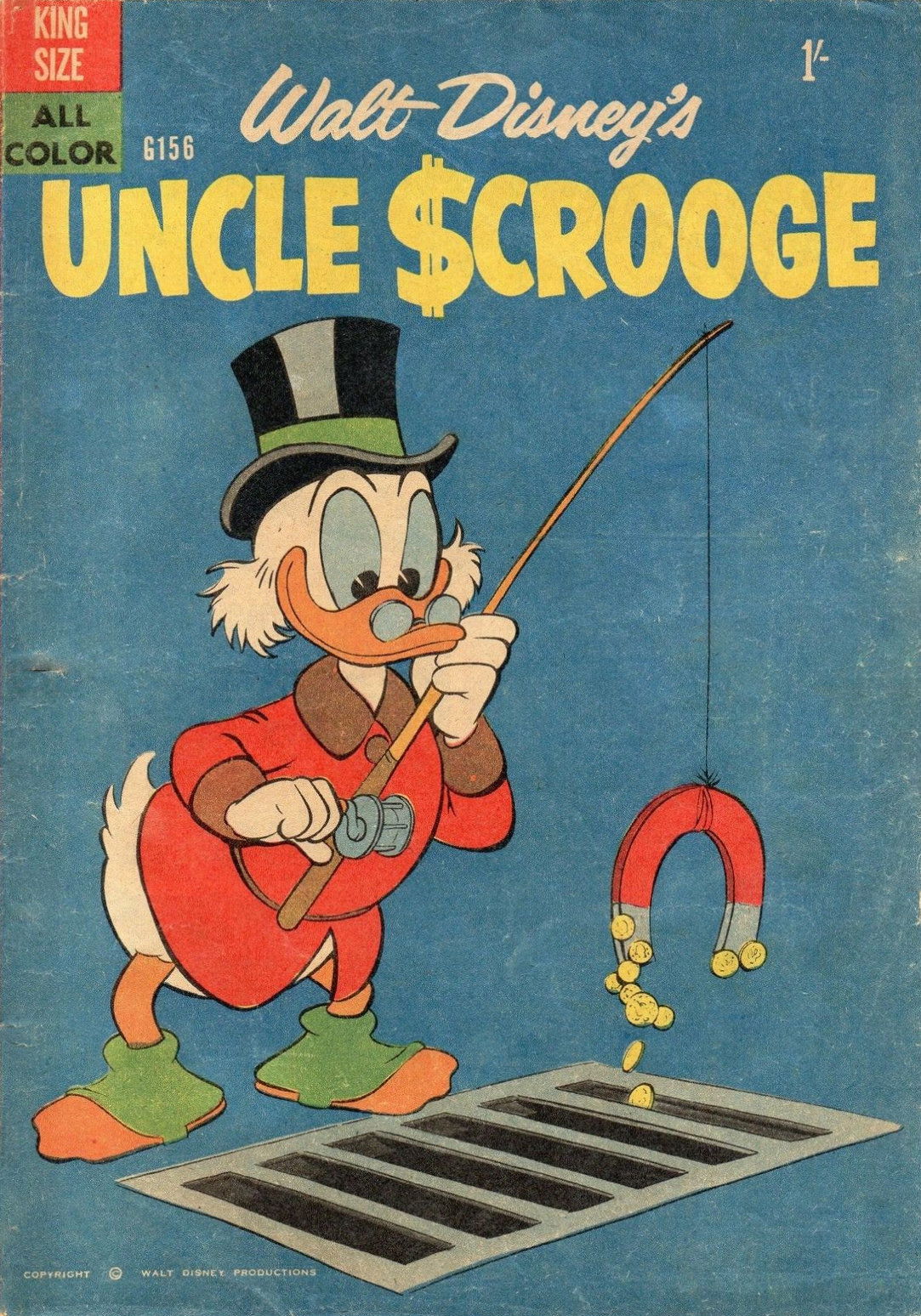 Walt Disney's Giant Comics [G Series] (WG Publications, 1951 series) #G156 — Walt Disney's Uncle Scrooge (1959)