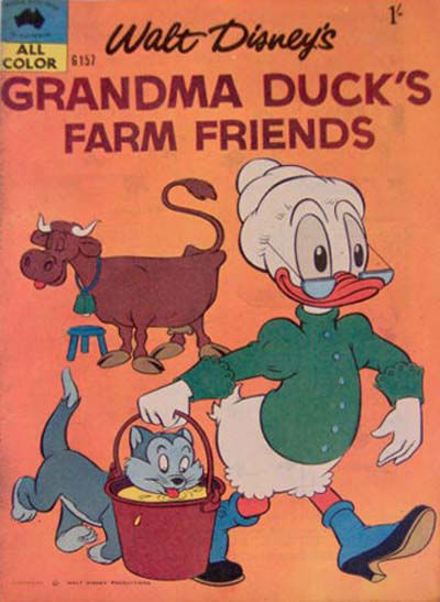 Walt Disney's Giant Comics [G Series] (WG Publications, 1951 series) #G157 — Walt Disney's Grandm Duck's Farm Friends 1959