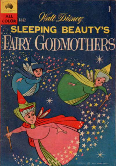 Walt Disney's Giant Comics [G Series] (WG Publications, 1951 series) #G162 — Walt Disney Sleeping Beauty's Fairy Godmothers (1959)