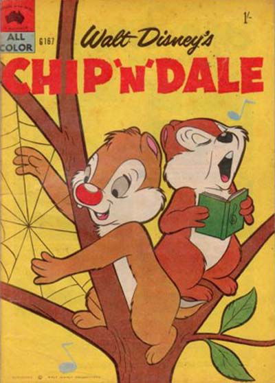 Walt Disney's Giant Comics [G Series] (WG Publications, 1951 series) #G167 — Walt Disney's Chip 'n' Dale (1960)