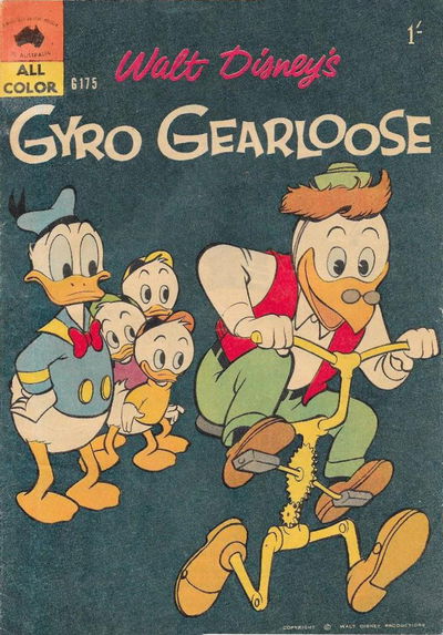 Walt Disney's Giant Comics [G Series] (WG Publications, 1951 series) #G175 — Walt Disney's Gyro Gearloose [March 1960?]