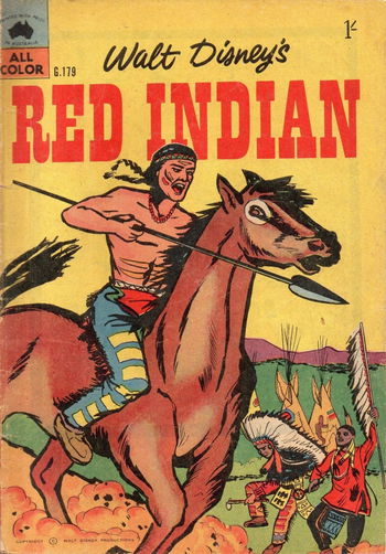 Walt Disney's Giant Comics [G Series] (WG Publications, 1951 series) #G179 ([1960]) —Walt Disney's Red Indian