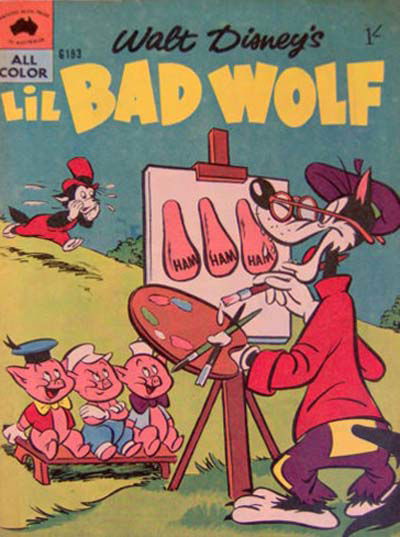 Walt Disney's Giant Comics [G Series] (WG Publications, 1951 series) #G183 — Walt Disney's Lil Bad Wolf (1960)