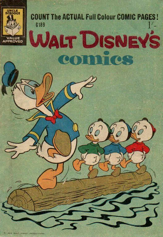 Walt Disney's Comics (WG Publications, 1946 series) #G189 (May 1962)