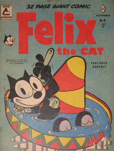 Felix the Cat (Junior Readers, 1956 series) #4 ([November 1956?])