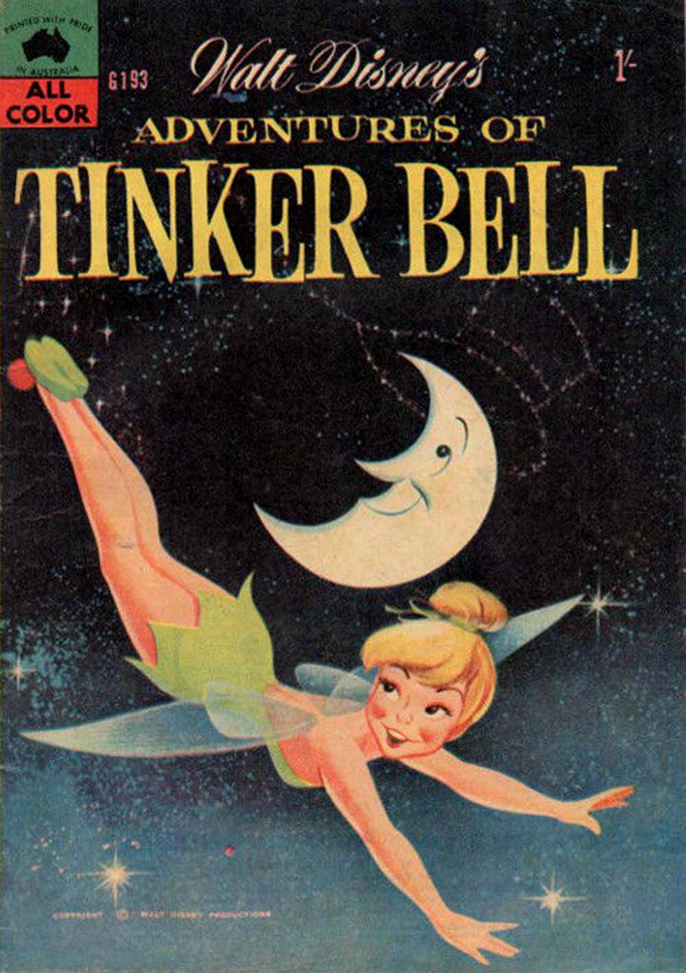 Walt Disney's Giant Comics [G Series] (WG Publications, 1951 series) #193 — Walt Disney's Adventures of Tinker Bell (1960)