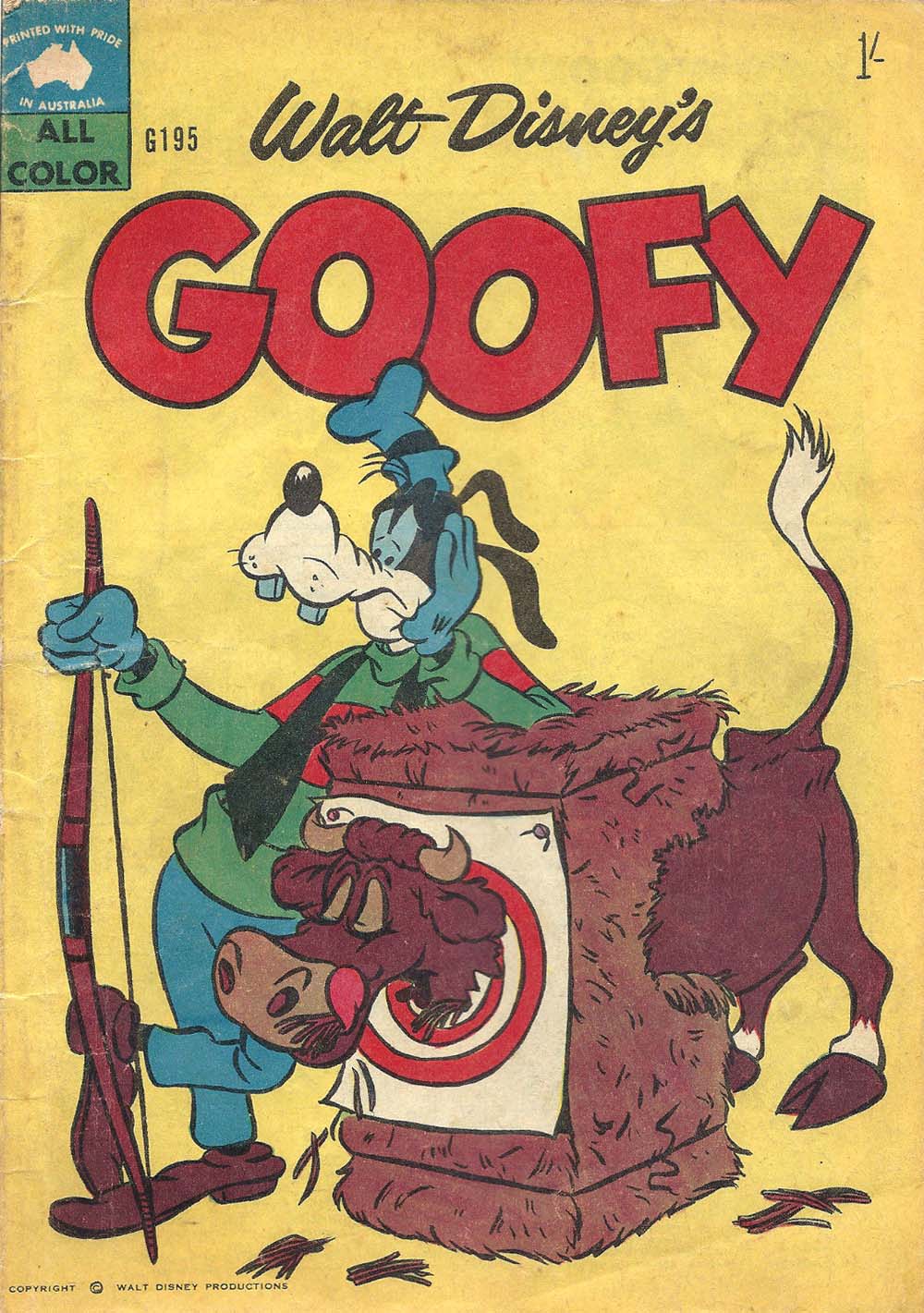 Walt Disney's Giant Comics [G Series] (WG Publications, 1951 series) #G195 — Walt Disney's Goofy (1960)