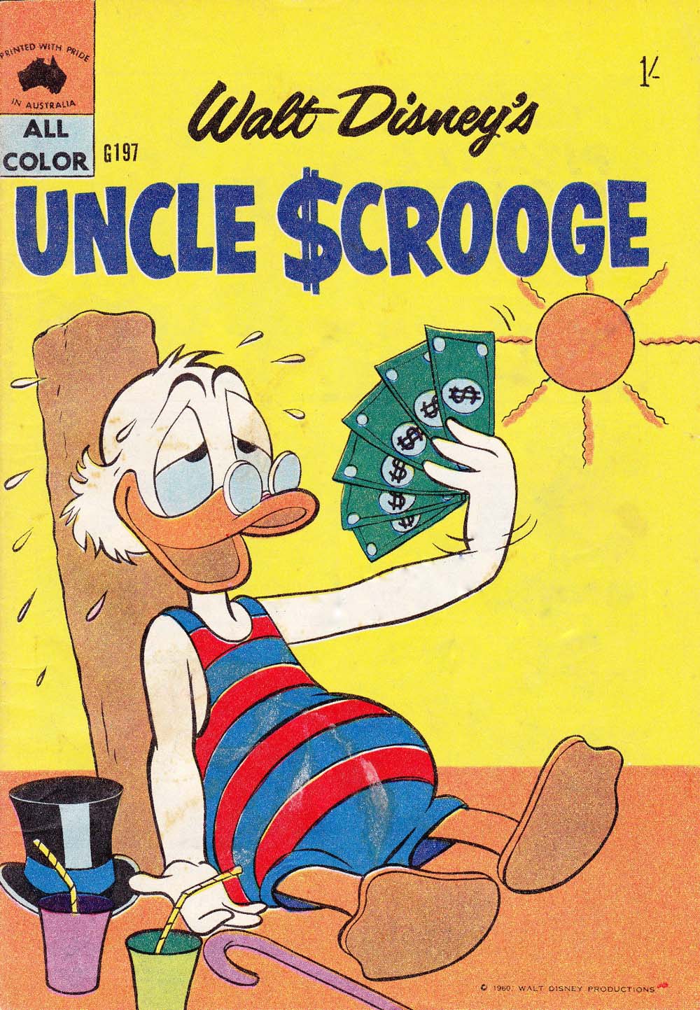 Walt Disney's Giant Comics [G Series] (WG Publications, 1951 series) #G197 — Walt Disney's Uncle Scrooge (1960)