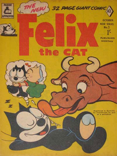 Felix the Cat (Junior Readers, 1956 series) #3 ([October 1956?])