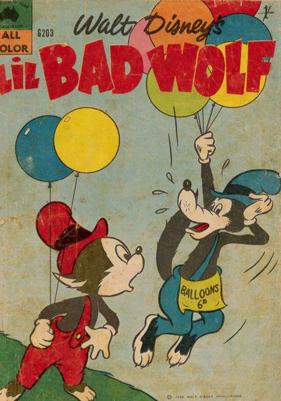 Walt Disney's Giant Comics [G Series] (WG Publications, 1951 series) #G203 — Walt Disney's Lil Bad Wolf December 1960