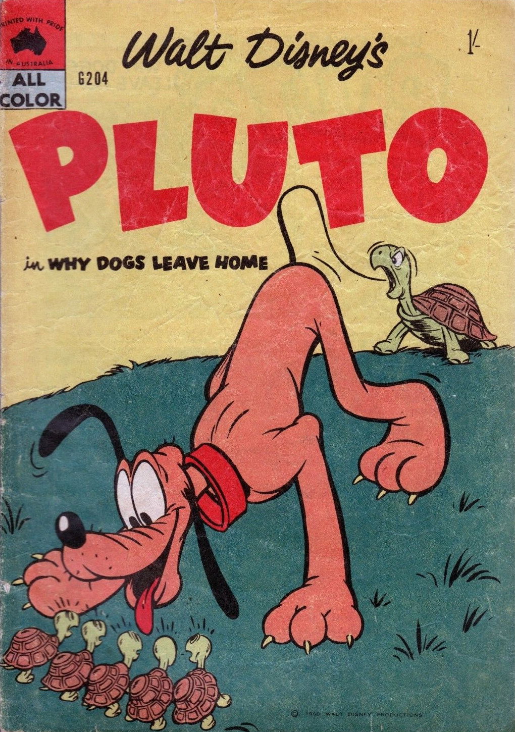 Walt Disney's Giant Comics [G Series] (WG Publications, 1951 series) #G204 — Walt Disney's Pluto (1960)