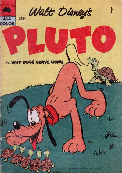 Walt Disney's Giant Comics [G Series] (WG Publications, 1951 series) #G204 — Walt Disney's Pluto 1960