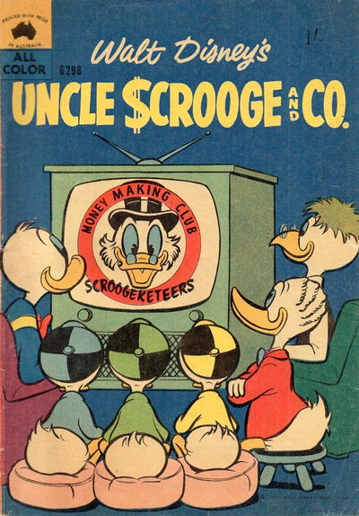 Walt Disney's Giant Comics [G Series] (WG Publications, 1951 series) #208 — Walt Disney's Uncle Scrooge and Co. 1961