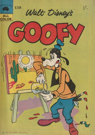 Walt Disney's Giant Comics [G Series] (WG Publications, 1951 series) #G209 — Walt Disney's Goofy 1961