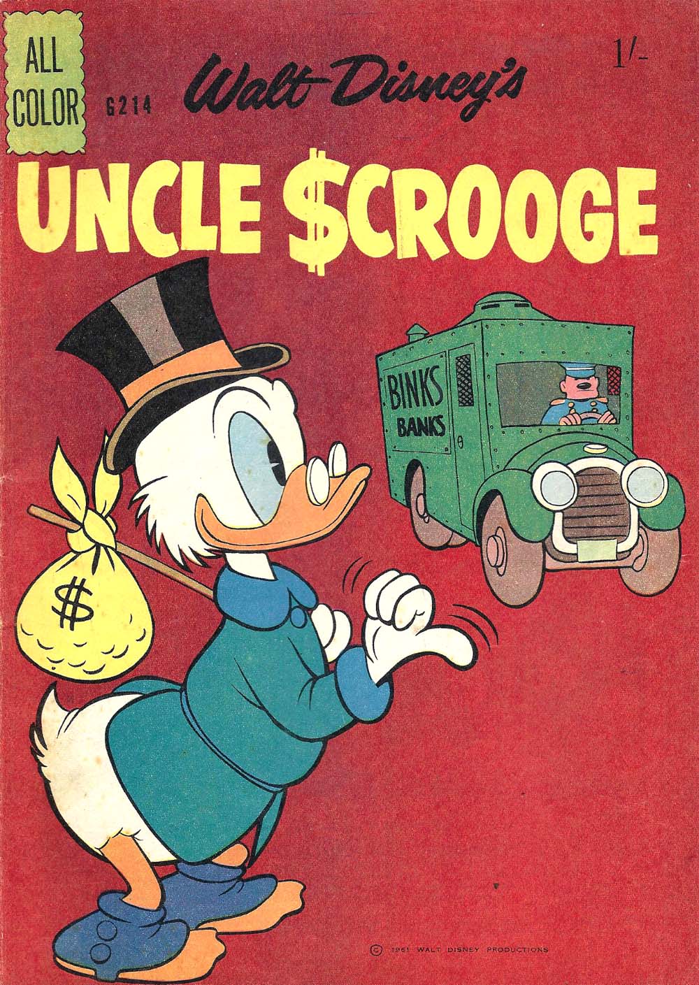 Walt Disney's Giant Comics [G Series] (WG Publications, 1951 series) #G214 (1961)