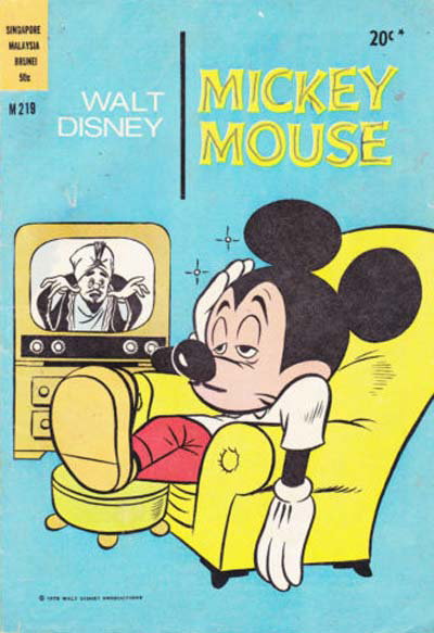 Walt Disney Mickey Mouse [M series]  #M219 ([1975?])