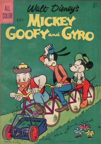 Walt Disney's Giant Comics [G Series] (WG Publications, 1951 series) #221 — Walt Disney's Mickey Goofy and Gyro (1961)