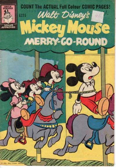 Walt Disney's Giant Comics [G Series] (WG Publications, 1951 series) #225 — Walt Disney's Mickey Mouse Merry-Go-Round (1961)