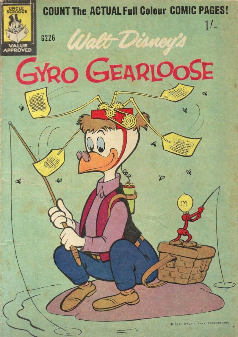 Walt Disney's Giant Comics [G Series] (WG Publications, 1951 series) #G226 — Walt Disney's Gyro Gearloose (1961)