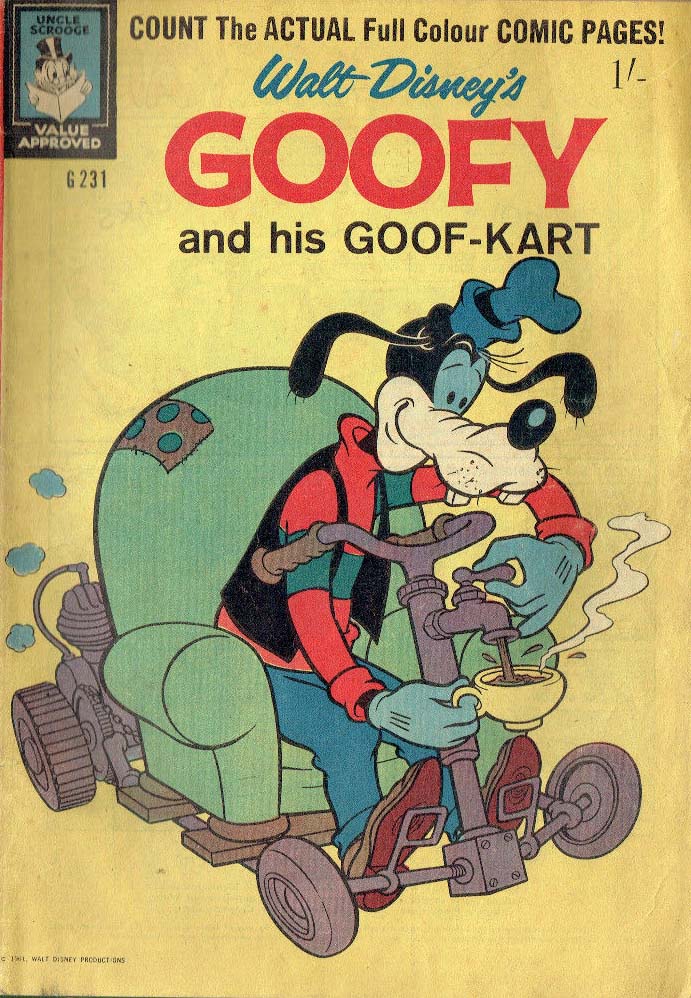 Walt Disney's Giant Comics [G Series] (WG Publications, 1951 series) #G231 — Walt Disney's Goofy (1961)