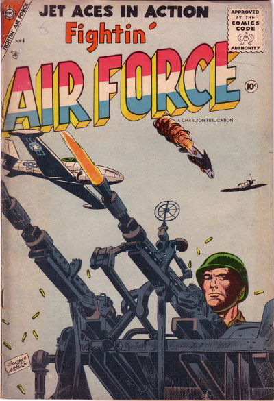 Fightin' Air Force (Charlton, 1956 series) #4 June 1956