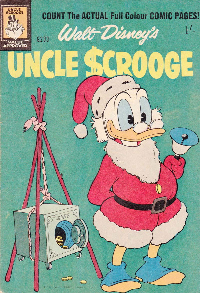 Walt Disney's Giant Comics [G Series] (WG Publications, 1951 series) #G.233 — Walt Disney's Uncle Scrooge (1961)