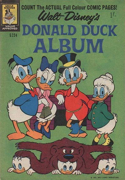 Walt Disney's Giant Comics [G Series] (WG Publications, 1951 series) #234 — Walt Disney's Donald Duck Album 1961