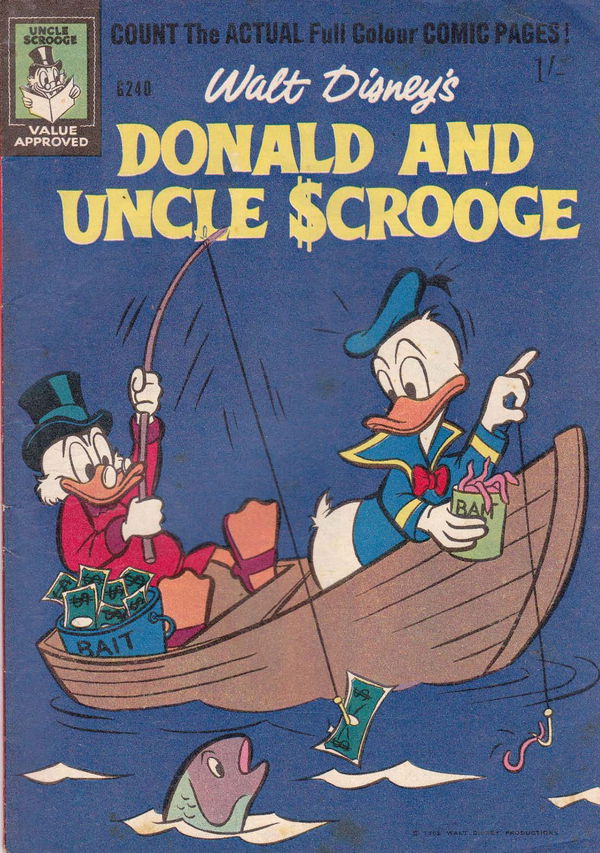 Walt Disney's Giant Comics [G Series] (WG Publications, 1951 series) #G.240 (1962) —Walt Disney's Donald and Uncle Scrooge