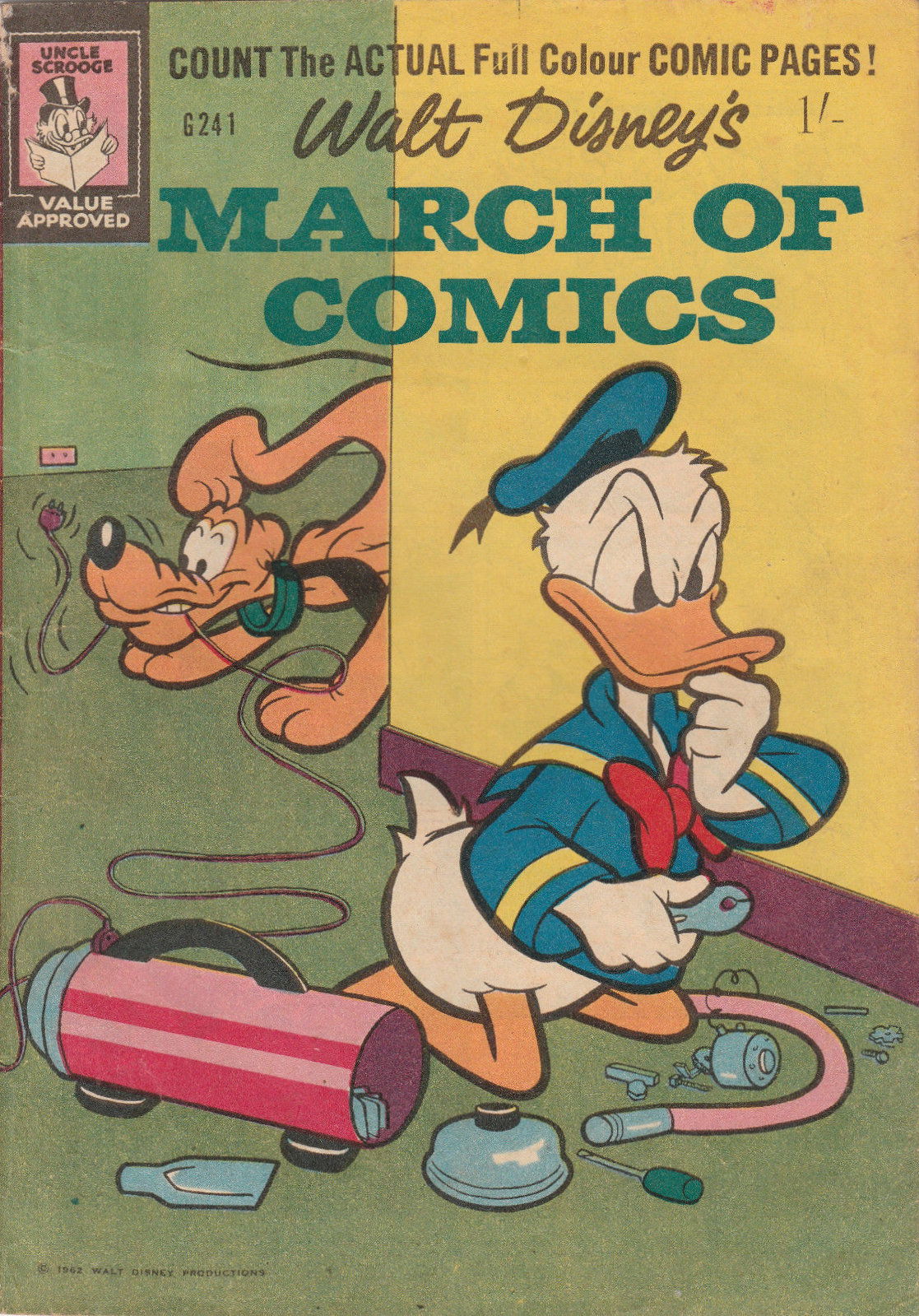 Walt Disney's Giant Comics [G Series] (WG Publications, 1951 series) #241 — Walt Disney's March of Comics (1962)